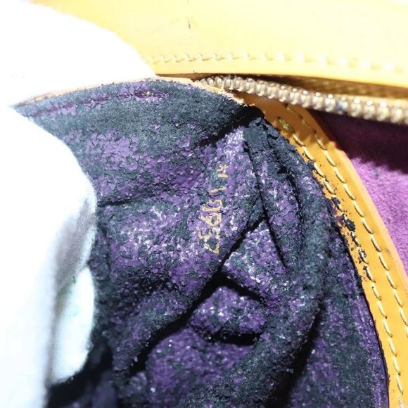 LOUIS VUITTON Epi Mabillon Backpack Yellow M52239 LV Auth 141386 - Picture 12 of 16